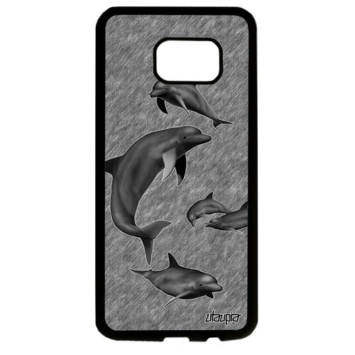 фото Чехол на galaxy s7 edge, "дельфины" афалина морские utaupia