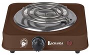 Электрическая плита DELTA ВА-901 коричневая, коричневый