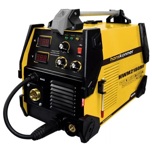 Сварочный инвертор полуавтомат Hanskonner MIGMAG 20-180 А 2673600₽