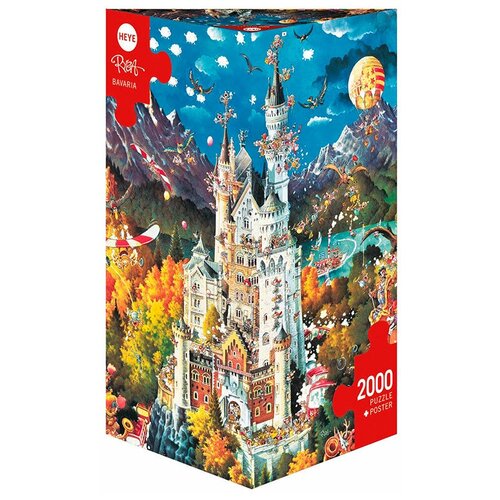 Пазл Heye Puzzle + Poster Бавария, Ryba (29700), 2000 дет.