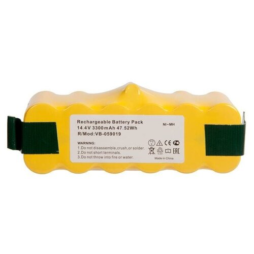 Аккумулятор для робота-пылесоса iRobot Roomba 500 510 530 560 780 NI-MH 144V 3300mAh 2979₽