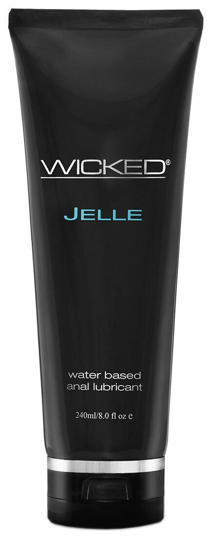 Анальный лубрикант Wicked Jelle на водной основе - 240 мл.