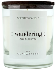 Свеча Ambientair The Olphactory Black Wandering Goji Black Tea Ягоды годжи (VV401GJBTO) белый