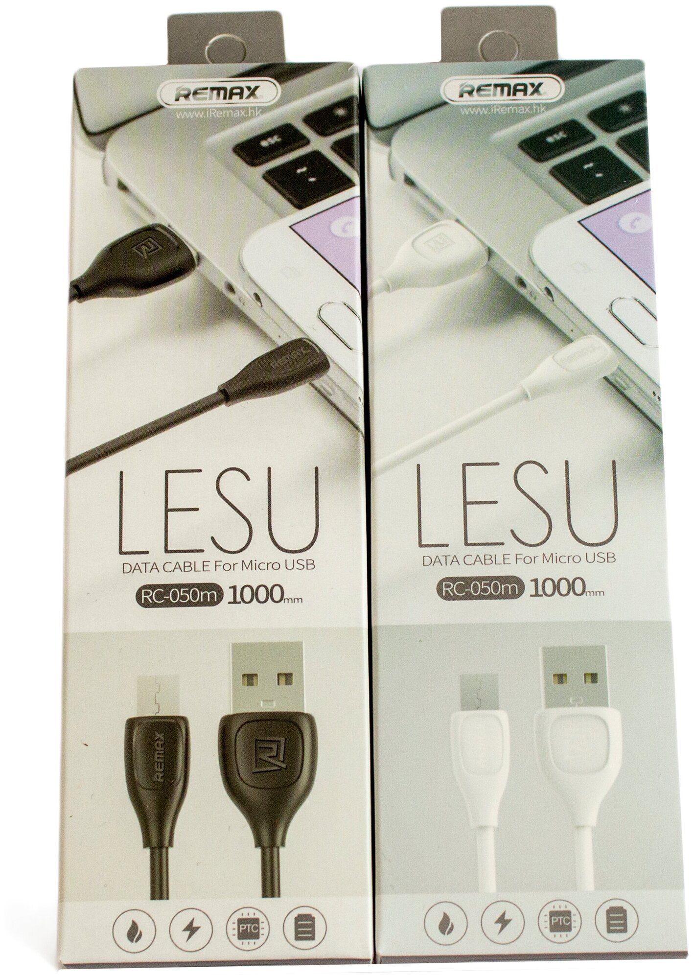 Кабель Remax Lesu, USB - micro USB, 1 м, белый - фото №6