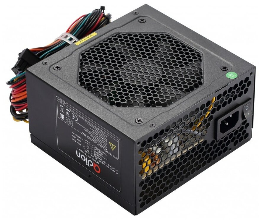 Блок питания FSP QD450 80+, ATX v2.3, 450W, APFC 120mm, 450 Вт (QD450 80+)