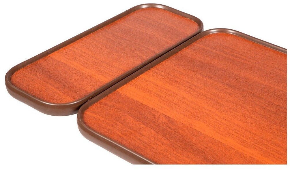 Прикроватный столик двухуровневый Ortonica СП 1250 коричневый - фотография № 4