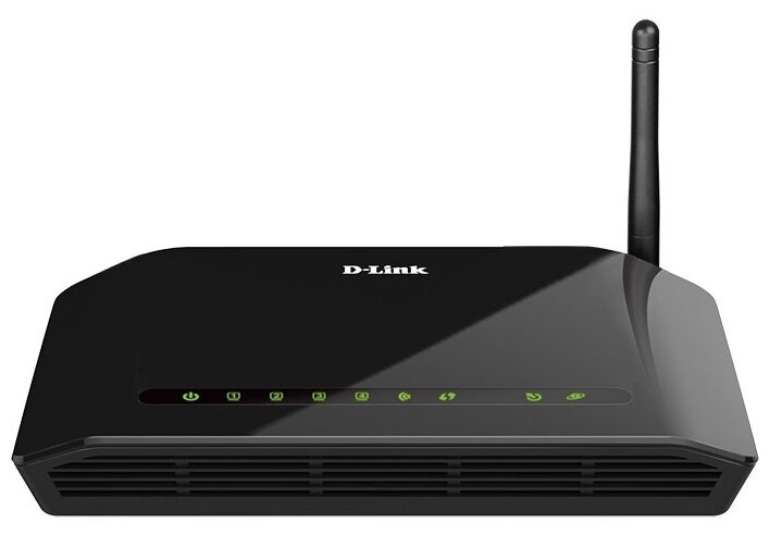 D-Link Модем DSL-2640U RB U2B Беспроводной маршрутизатор ADSL2+ Annex B с поддержкой Ethernet WAN