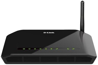 Wi-Fi роутер D-link DSL-2640U/RB/U2, черный