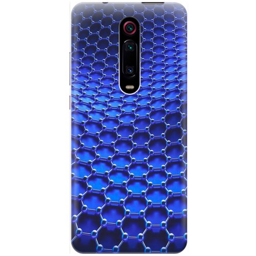 фото Силиконовый чехол на xiaomi mi 9t / mi 9t pro / k20 / k20 pro / сяоми ми 9т / ми 9т про с принтом "молекулярная цепь" gosso
