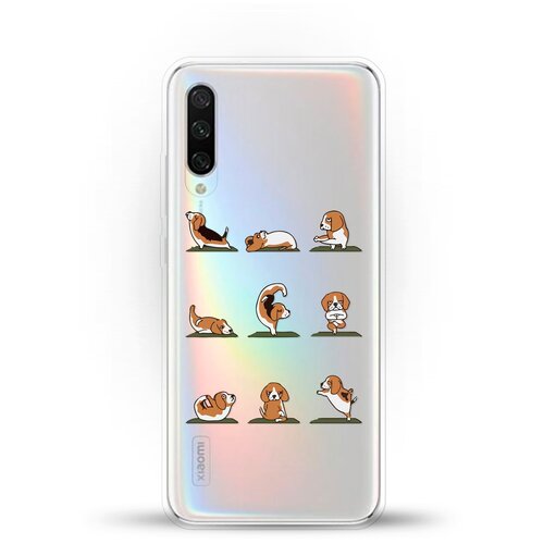 фото Силиконовый чехол зарядка от биглей на xiaomi mi cc9e andy & paul