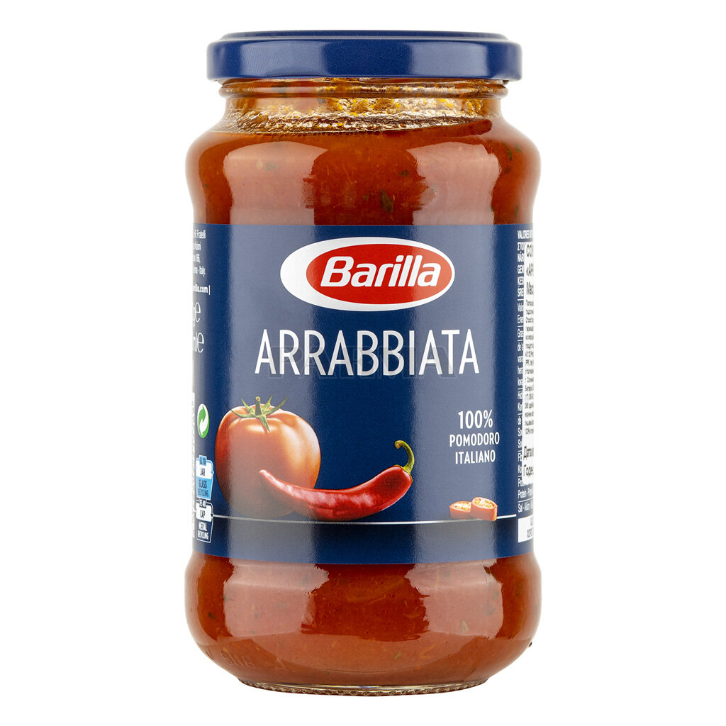 Соус Barilla Arrabbiata томатный с перцем чили 400г Harrys - фото №8