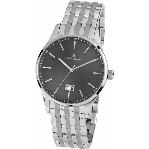 фото Наручные часы jacques lemans london, серебряный