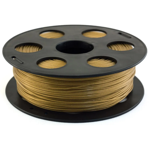 Катушка PLA пластика Bestfilament 1.75 мм 1кг, золотистый металлик