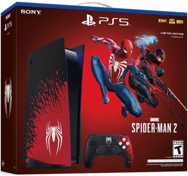 Sony PlayStation 5 Spider-Man 2 Limited Edition + игра Marvel’s Spider-Man 2