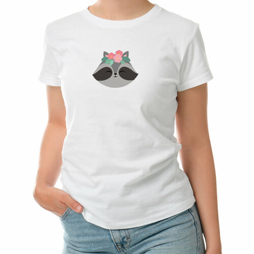 фото Футболка roly, размер s, белый