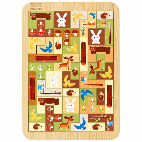 Игра-головоломка Три Совы Тетрис Лес, дерево (ГЛ00009)