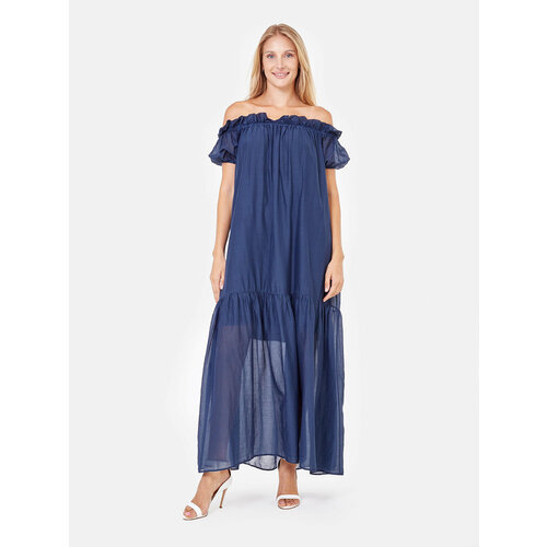 Платье Alessia Santi, размер 46, синий платье alessia santi размер 46 мультиколор