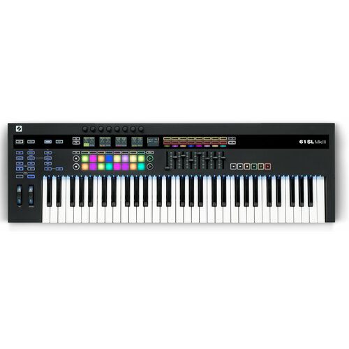 Novation 61 Sl Mk Iii миди-клавиатура, 61 клавиша