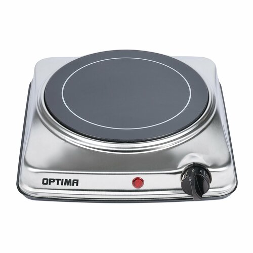 Плита электрическая инфракрасная OPTIMA OTC-112CS 1 стеклокерам конфорка индик работы1200Вт 2800₽