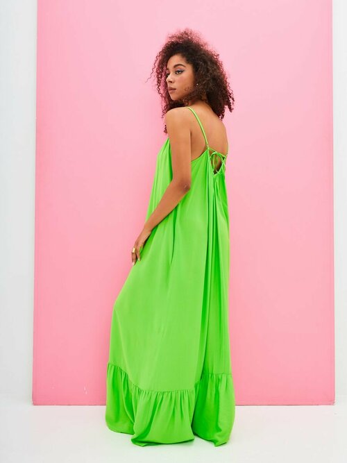 Платье YolKa_Dress, размер ЕДИНЫЙ, зеленый