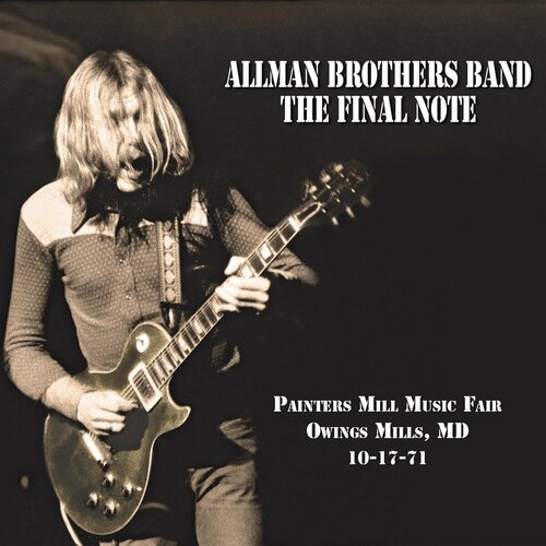 Allman Brothers Band Виниловая пластинка Allman Brothers Band Final Note 8719262012929 виниловая пластинка allman brothers band the collected