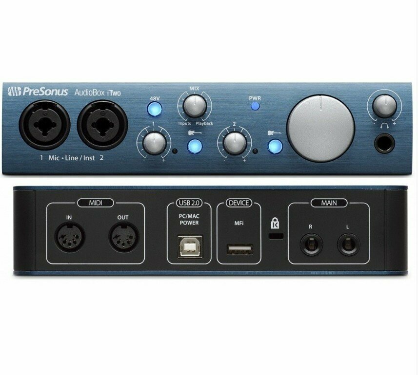 Внешняя звуковая карта PreSonus AudioBox iTwo Studio