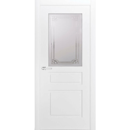 Межкомнатная дверь Дариано Манчестер М3 контур Луи эмаль межкомнатная дверь дариано манчестер м3 стекло этно эмаль