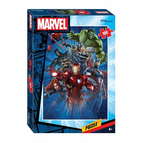 Пазл 160 Marvel 94125 Степ /24/ 833-813 пазл 160 marvel 94125 степ 24 833 813