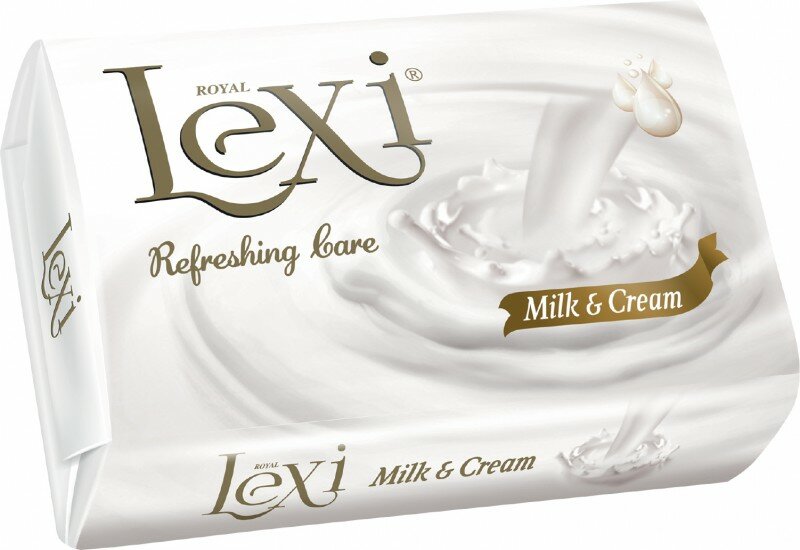 фото ROYAL LEXI мыло-крем туалетное 85гр Молоко и Крем