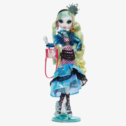 Кукла Monster High Haunt Couture Lagoona Blue (Монстр Хай Высокая Призрачная мода Лагуна Блю) кукла monster high монстры по обмену лагуна блю 26 см cdc37 разноцветный