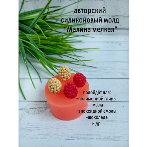 Силиконовый молд  Малина мелкая 