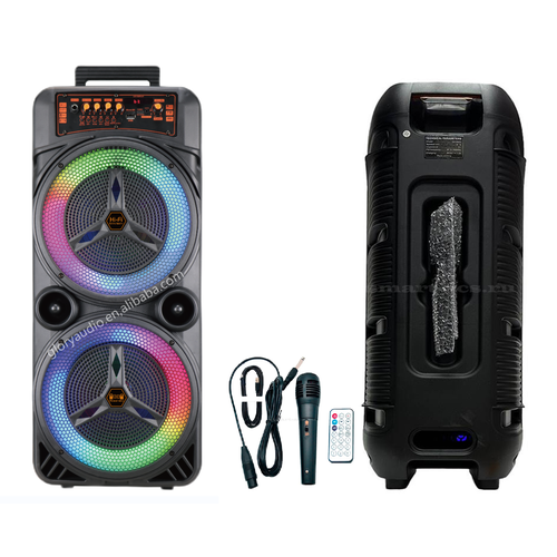 Колонка портативная Bluetooth CH-8839 с микрофоном караоке 719000₽