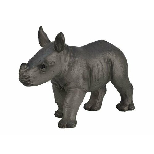 Фигурка KONIK Носорог, детёныш konik носорог детёныш сидящий amw2110