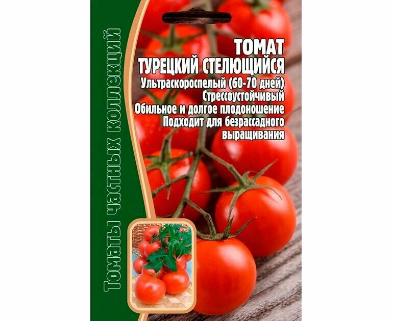 Семена Томата ультраскороспелого стрессоустойчивого  Турецкий стелющийся   10 семян 