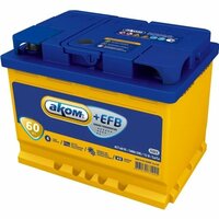 Аккумулятор АКОМ AKOM 6СТ-60 +EFB, 242x175x190, прямая полярность, 60   ...