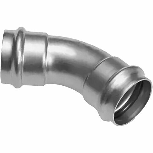 Пресс-угольник из нержавеющей стали равнопроходной Kromwell 45 28 x 28 мм 1065₽