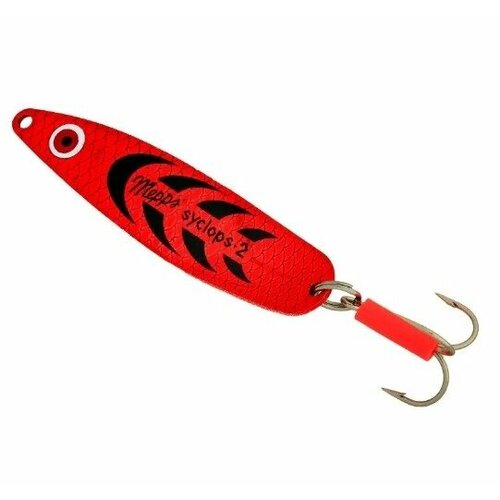 Блесна колеблющаяся Mepps SYCLOPS, 2, Red Platinum, комплект из 1 штука
