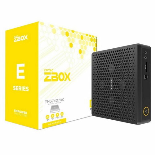 ZOTAC ZBOX-EN374070C-BE, i7-13700HX, RTX4070 LAPTOP,2x DDR5 and M.2 SSD SLOTS, wifi, bt, EU plug DUAL 2.5G LAN, 2x DP, 1x HDMI ZBOX-EN374070C-BE
