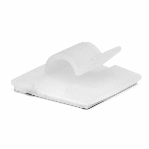 Клипса самоклеящаяся 185х185 для круглого кабеля бел уп100шт DKC 25430SR 840₽