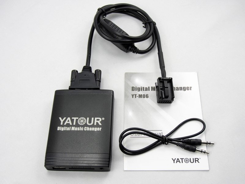 USB адаптер Ютур (YATOUR, ятур) YT-M06 RD4 для Peugeot/Citroen (Пежо и Ситроен) с CAN-Bus