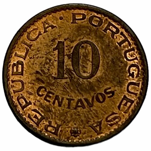 Португальская Индия 10 сентаво 1959 г. (2) клуб нумизмат банкнота 100 эскудо португальской индии 1959 года