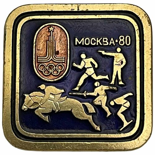 Знак Москва 80 СССР 1980 г. набор из 6 марок ссср 1978 год 21 летние олимпийские игры 1980 года в москве парусная регата