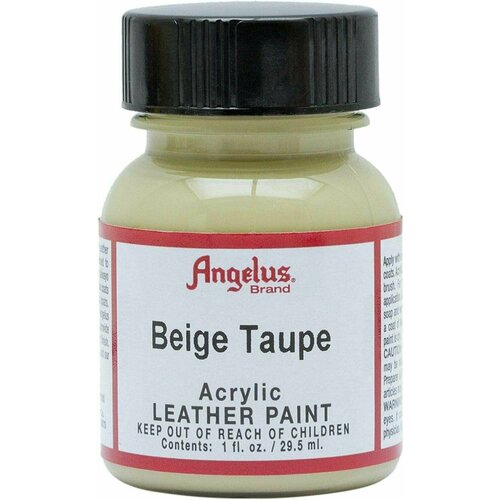 Акриловая художественная краска Angelus для ткани и кожи, Beige taupe 165 (светло-бежевый), 29.5 мл
