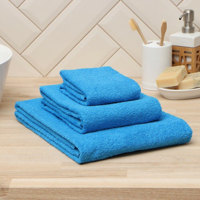 фото Полотенце махровое Экономь и Я 100% хлопок, Turkish cotton