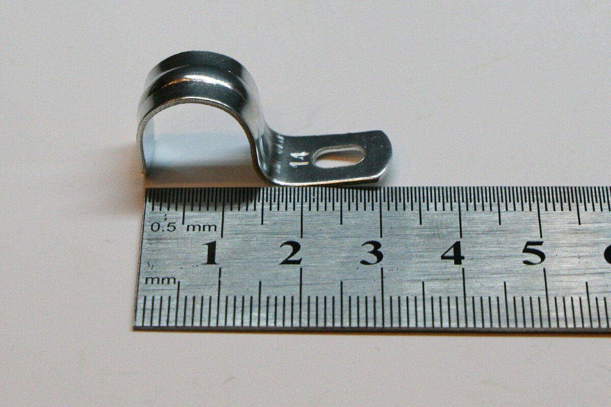 Скоба металлическая однолапковая MAYER СМО 14-15 (100шт.)