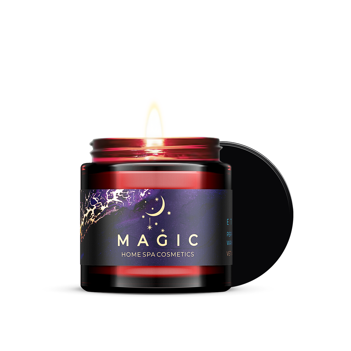 Свеча ароматическая / парфюмированная свеча с натуральными маслами MAGIC.5 ELEMENTS