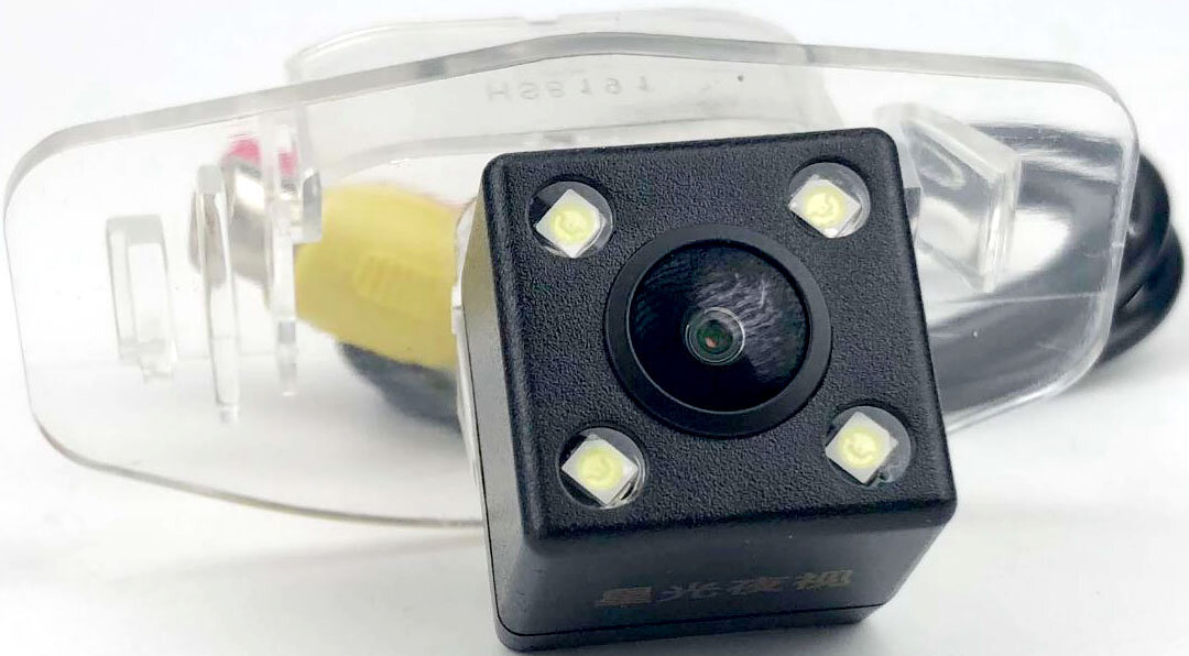 Камера заднего вида 4 LED 140 градусов cam-026 для Honda Civic 8 4D (05-12) седан, Accord 8 (08-13), Accord 7 (02-08)