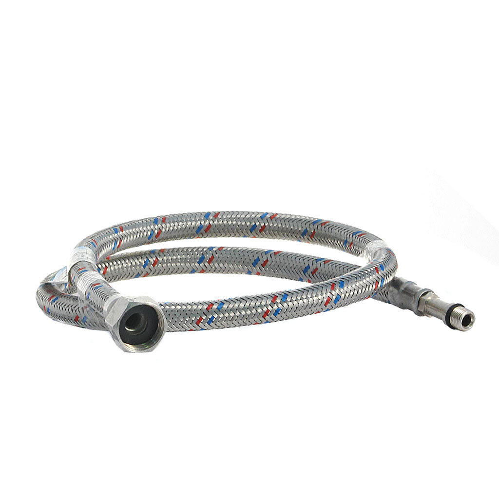 фото Подводка для воды Aqualine Латунь М-10-игла 2 шт, 1/2", 0.4 м