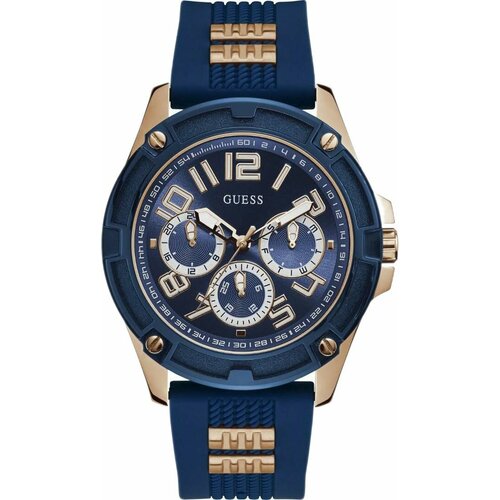 фото Наручные часы guess gw0051g3, синий, золотой