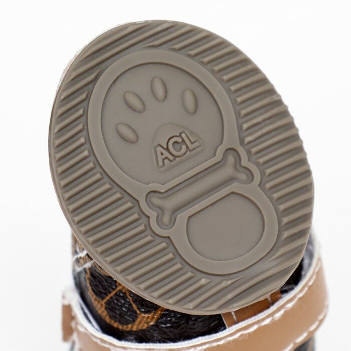 Ботинки "Модник", набор 4 шт, 4 размер (5,3 х 4 см), коричневые - фотография № 3